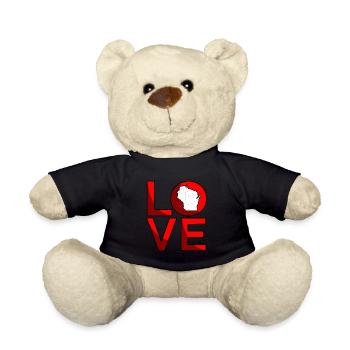 Cher cadeau du Wisconsin - Nounours - noir - Devant