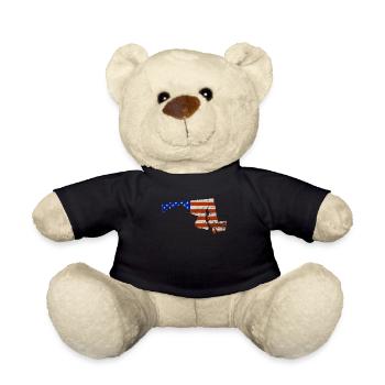 Maryland Home Us flaggengeschenk - Teddy - Schwarz - Vorne