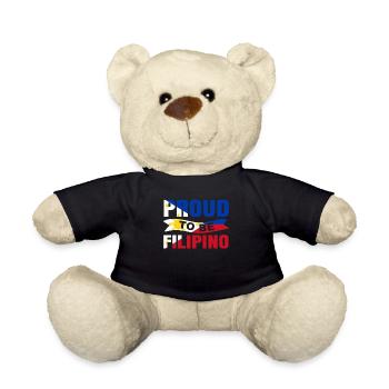 Stolz Darauf Ein Philippinisches Geschenk Zu Sein - Teddy - Schwarz - Vorne