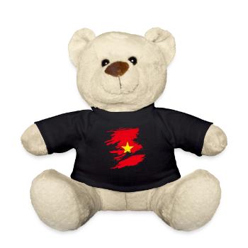 Vietnam geschenk - Teddy - Schwarz - Vorne