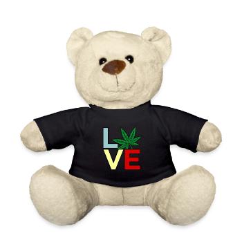 Cannabis - Nounours - noir - Devant