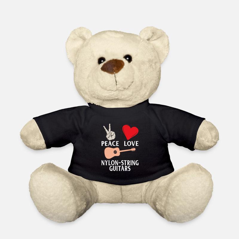 Nylon-String Guitares Instrument Musique - Nounours - noir