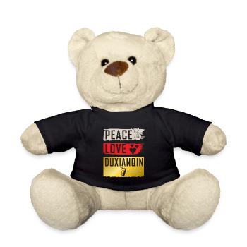 Peace Love Duxianqin String Instrument - Teddy Bear - black - Front