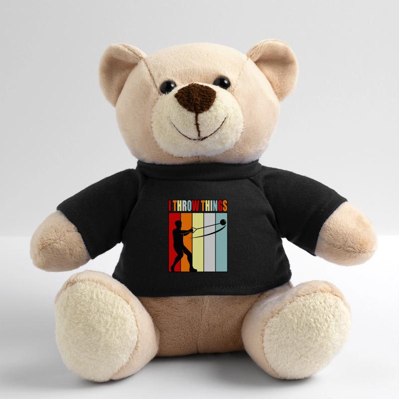 I throw things hammer throw Teddy Bear