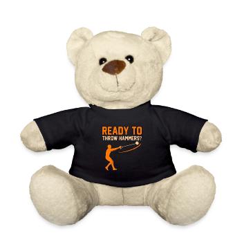 Bereit Hämmer Zu Werfen - Teddy - Schwarz - Vorne