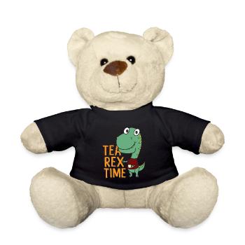 Tea Rex Time Outfit - Teddy Bear - black - Front