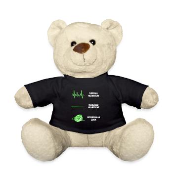 Cuisinier Ouvrier Drôle Cuisinier Amoureux de la cuisine - Nounours - noir - Devant