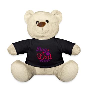 Dog daddy - Teddy Bear - black - Front