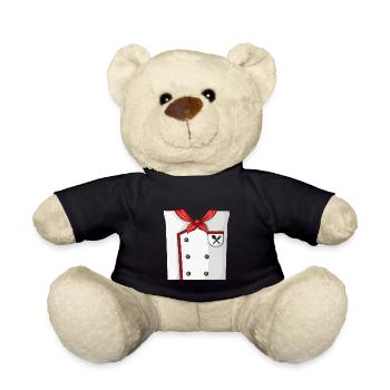 Costume de cuisine - Nounours - noir - Devant