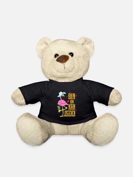 Bin Da Kann Losgehen - Teddy - Schwarz