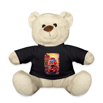 London - Teddy Bear - black - Front