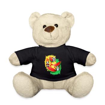 Watermelon - Teddy Bear - black - Front