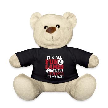 Bâton Twirling Bâton Twirler Cadeau - Nounours - noir - Devant