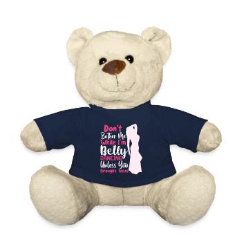 Dance Quotes Funny Dancer Raqs sharqi Swing - Teddy Bear - french navy - Front