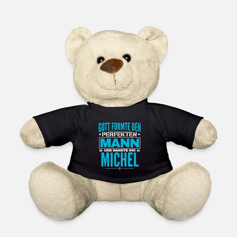 Michel Name Design - Teddy - Schwarz