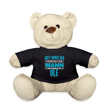 Ole Name Design - Teddy - Schwarz - Vorne