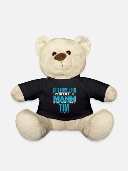 Tim Name Design - Teddy - Schwarz