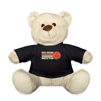 Der Sauna Meister Spa Massage Schwitzstube - Teddy - Schwarz - Vorne