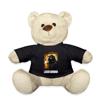 Yummy Beer Crow - Teddy Bear - black - Front