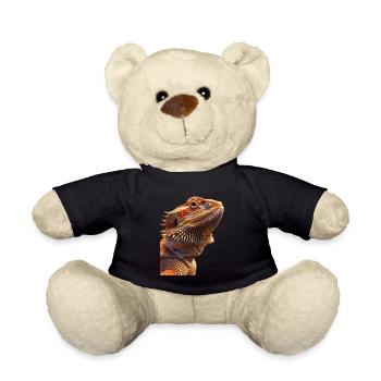 Bearded Dragon - Teddy Bear - black - Front