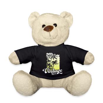 Diese Legende Wurde 1971 Geboren Geburtstag Retro - Teddy - Schwarz - Vorne