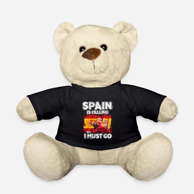 Spanien - Teddy - Schwarz