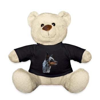 Australischer Treibhund - Teddy - Schwarz - Vorne