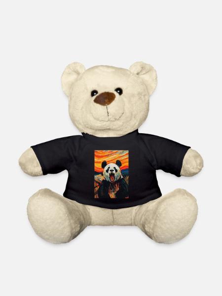 Panda - Teddy Bear - black