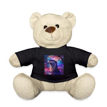 Otter - Teddy Bear - black - Front