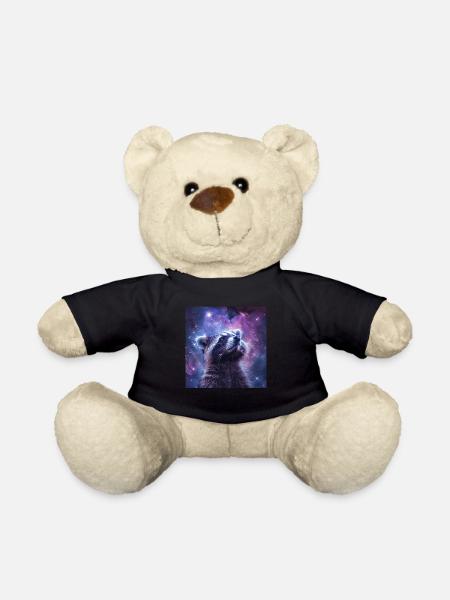 Waschbär - Teddy - Schwarz