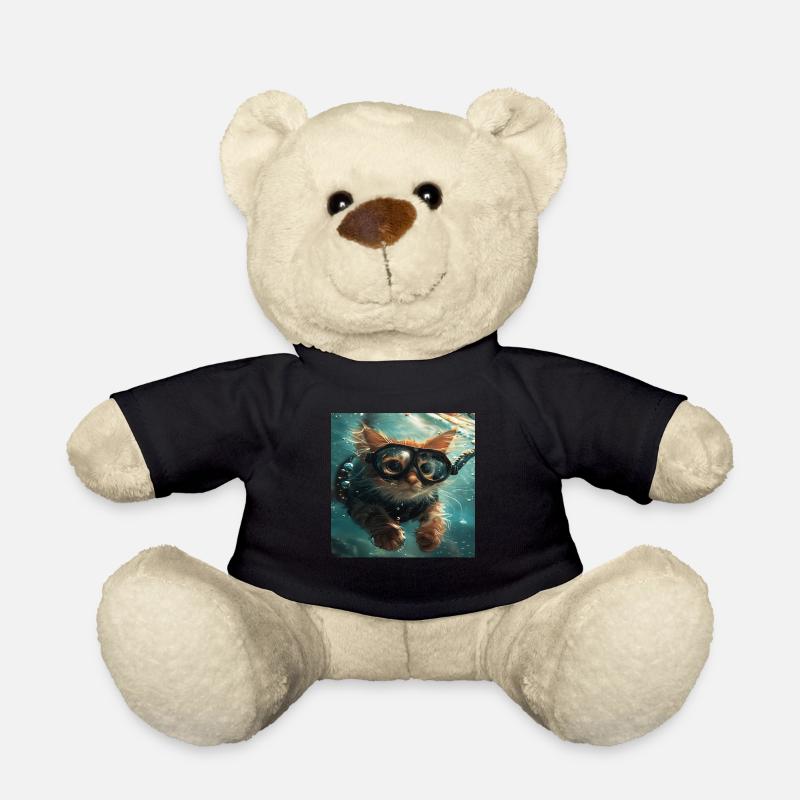 Cat - Teddy Bear - black