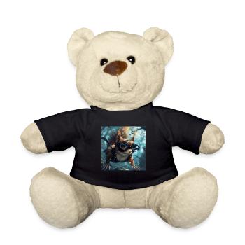 Squirrel - Teddy Bear - black - Front