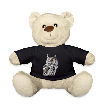 Hibou - Nounours - noir - Devant