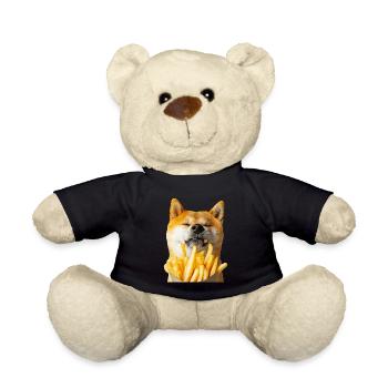 Shiba Inu - Nounours - noir - Devant