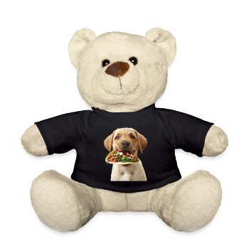 Labrador Retriever - Teddy Bear - black - Front