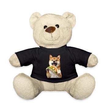 Shiba Inu - Nounours - noir - Devant