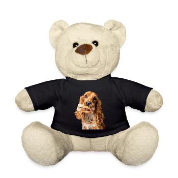 Cocker Spaniel - Teddy Bear - black - Front