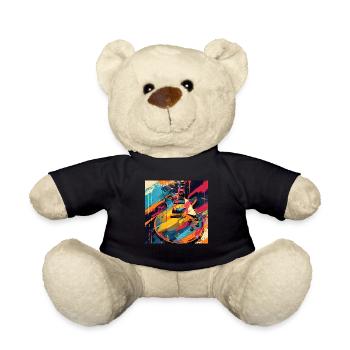 Gitarre - Teddy - Schwarz - Vorne