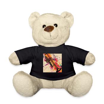 Trompette - Nounours - noir - Devant