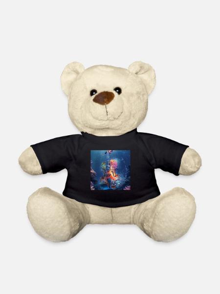 Violine - Teddy - Schwarz