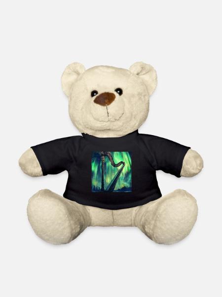 Harfe - Teddy - Schwarz