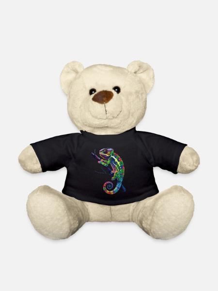 Chamäleon - Teddy - Schwarz