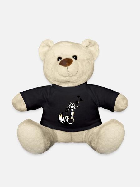 Meerjungfrau Valentinstag - Teddy - Schwarz