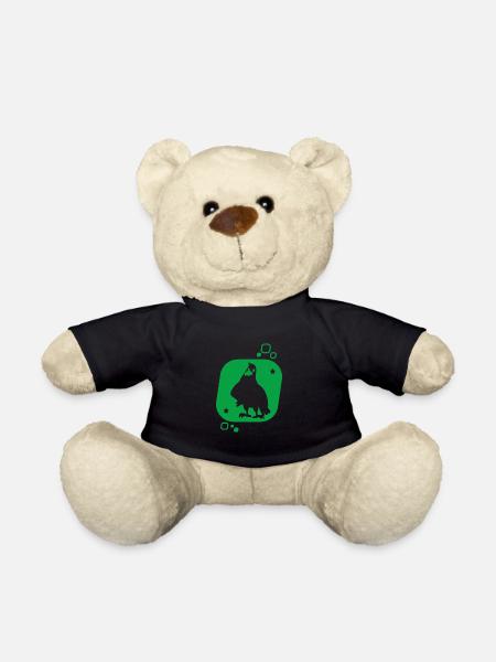 Adler - Greifvogel - Falke - Geier - Teddy - Schwarz