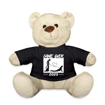 Game Over 2025 Hochzeit - Teddy - Schwarz - Vorne