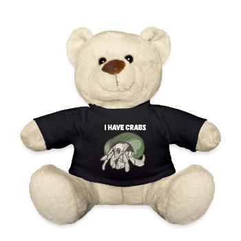 I Have Crabs - Teddy - Schwarz - Vorne
