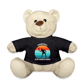Racqueetball - Nounours - noir - Devant