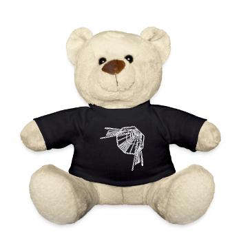 Geometric Tunnel Lines Infinity Optics - Teddy Bear - black - Front