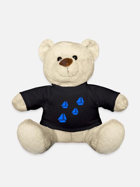 SAILING BOATS - Teddy Bear - black
