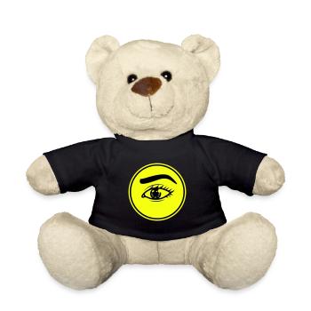 Symbole de l’œil - Nounours - noir - Devant
